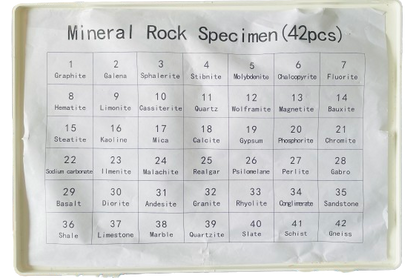 42 Mineral Rock Specimen