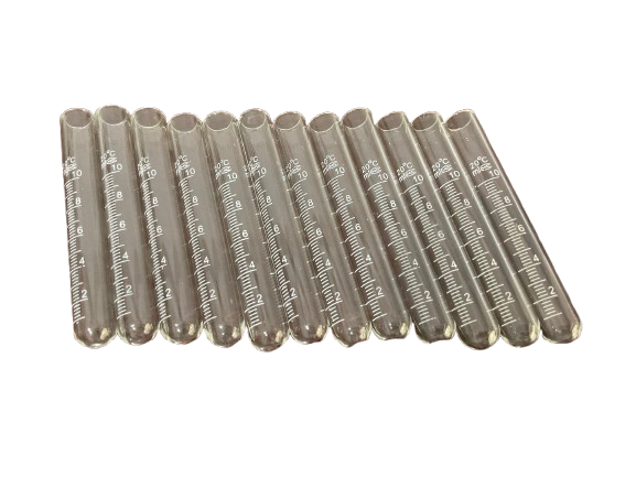 Test Tubes with Graduations 10mL